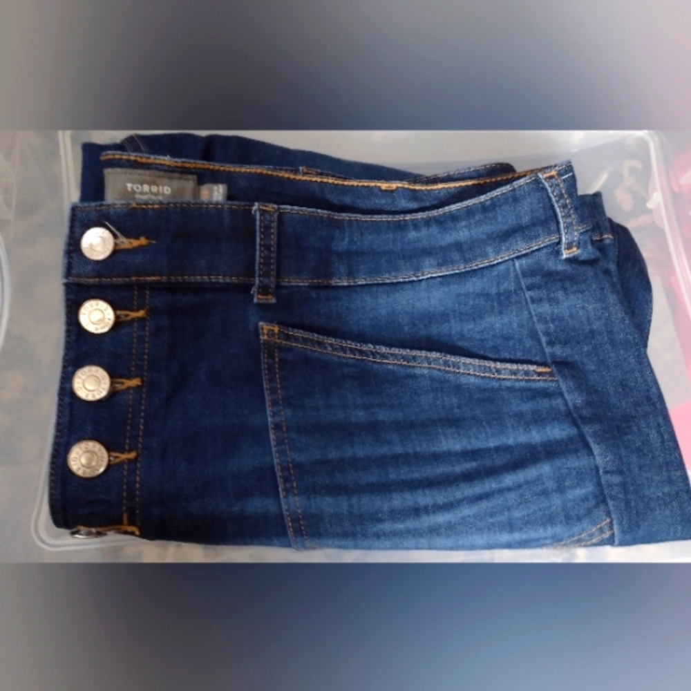 Women's Plus SizeTorrid High Rise Blue Jeans Classic Denim